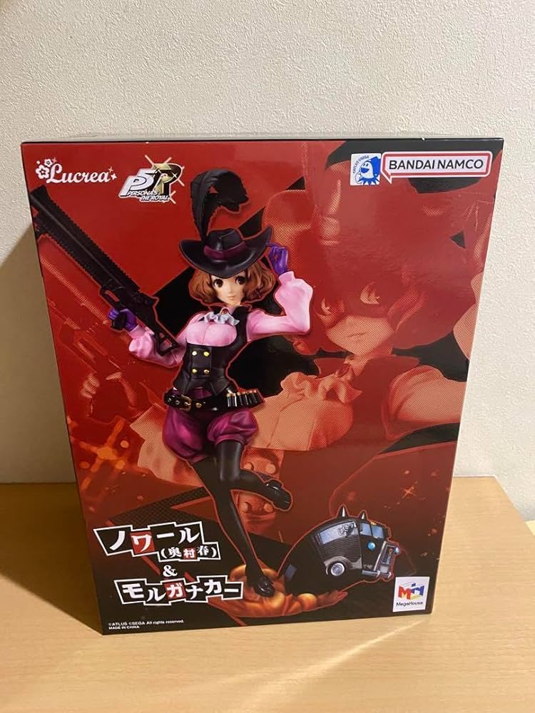 Lucrea ペルソナ5 ザ・ロイヤル ノワール 奥村春＆モルガナカー【開封品】 P25th】「ペルソナ5 ザ・ロイヤル」のノワール＆モルガナカーの